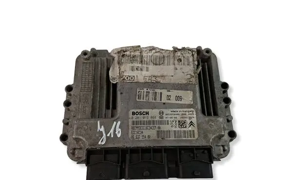 Peugeot 207 Engine control unit/module 9663755480 0281013868