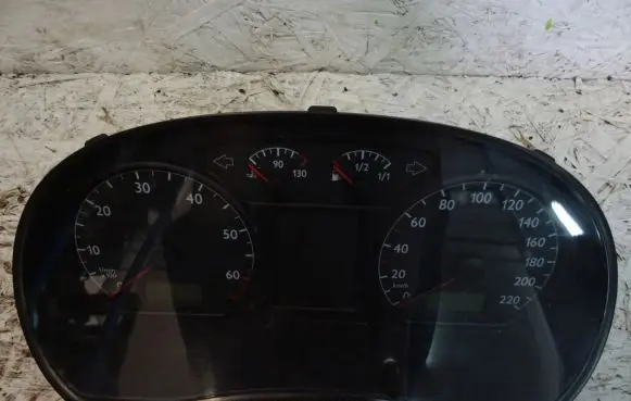 Volkswagen Polo IV 9N3 Speedometer (instrument cluster) 110080124023A