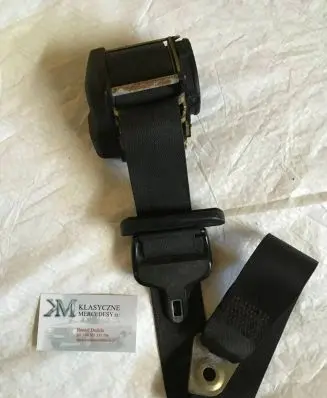 Mercedes-Benz E W124 Rear seatbelt buckle 1248607585