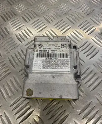 Volkswagen Touareg II Airbag control unit/module 7P0959655D 0285011652