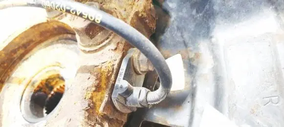 ABS brake wheel speed sensor