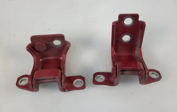Rear door hinge set