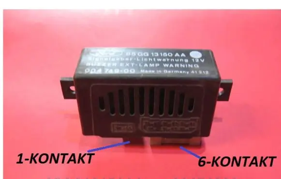 Ford Scorpio Hazard warning light relay 85GG13150AA 00474900