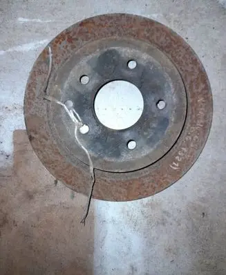 Nissan X-Trail T30 Rear brake disc RIGHTDISC 14052516