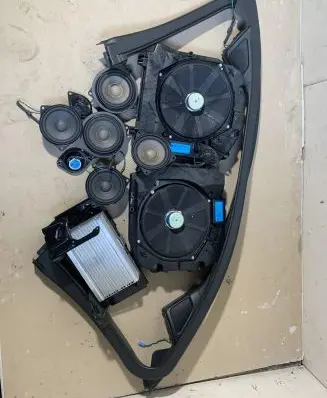 BMW 5 F10 F11 Audio system kit 9266355 9175696