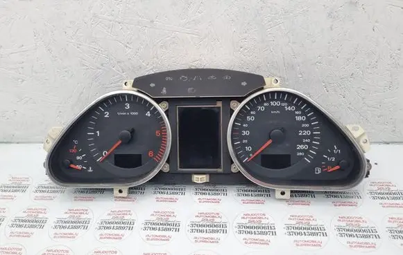 Audi A6 S6 C6 4F Speedometer (instrument cluster) 4F0920933J