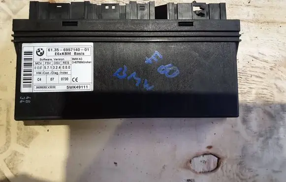BMW 5 E60 E61 Comfort/convenience module 6135695714001 5WK49111