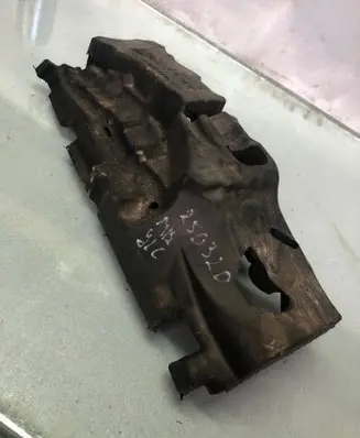 Mercedes-Benz GLC X253 C253 Heat shield in engine bay A6542263400