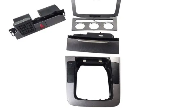 Volkswagen PASSAT B6 Center console decorative trim 3C0863100 3C0858069M