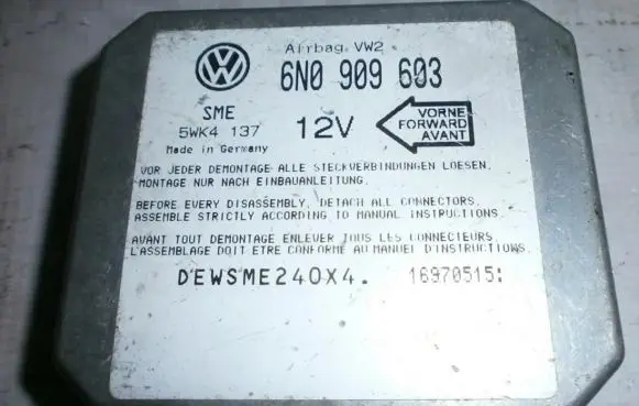 Volkswagen PASSAT B5 Airbag control unit/module 6N0909603 5WK4137