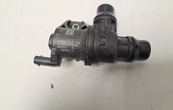 Coolant heater control valve