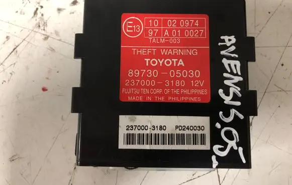 Toyota Avensis T250 Alarm control unit/module 8973005030