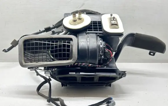 Interior heater climate box assembly