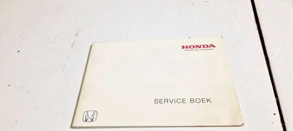 Honda Civic Owners service history hand book 