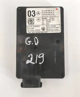 Mercedes-Benz GL X166 Blind spot module A0009055701 A0009028407 A0009056700