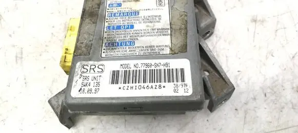 Honda Accord Airbag control unit/module 77960SN7H91 CZA1046AZ8 5WK4135
