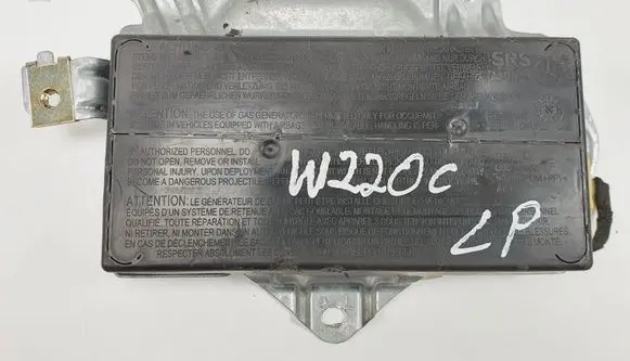Front door airbag