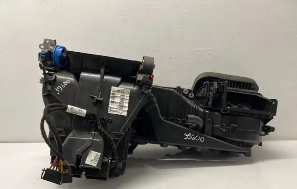 Interior heater climate box assembly