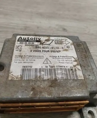 Peugeot 406 Airbag control unit/module 9645850280 600902800