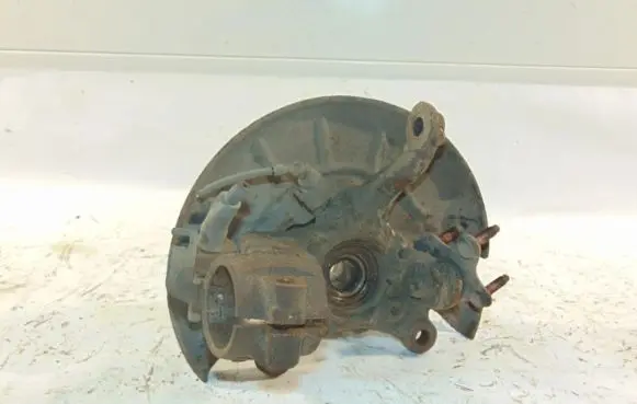 Volkswagen Touran I Front wheel hub spindle knuckle 1K0407256AA 1K0407621F