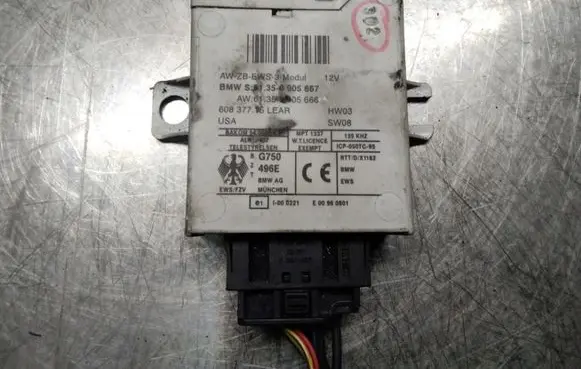 BMW 3 E46 Immobilizer control unit/module 61356905667 6135905666