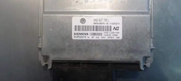 Volkswagen Touareg I Transfer box differential control unit 0AD927755L 5WP22062