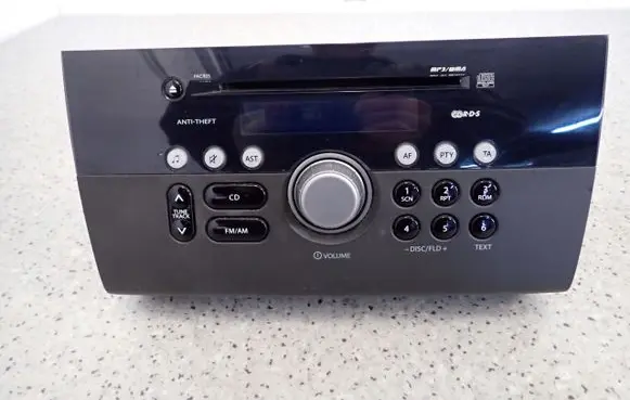 Suzuki Swift Cultus Radio/CD/DVD/GPS head unit 3910162J20