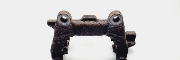 Audi A6 S6 C6 4F Brake caliper pad carrier rear 