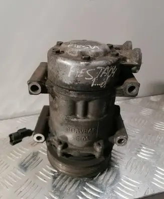 Ford Fiesta Air conditioning (A/C) compressor (pump) 2S6119D629AD SD6V12