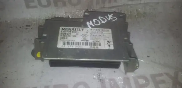 Renault Modus Airbag control unit/module 8200475989 0285001509
