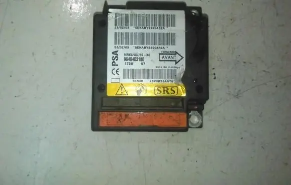 Citroen C5 Airbag control unit/module 9648403180 l3v3b28aat6