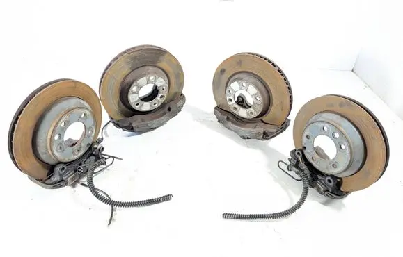 Audi Q7 4L Brake discs and calipers set 7L6615105BG 7L6615403AR