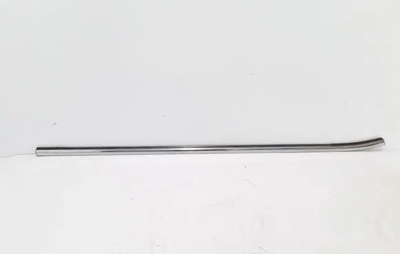 Front door glass trim molding