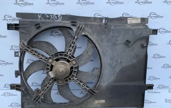 Electric radiator cooling fan