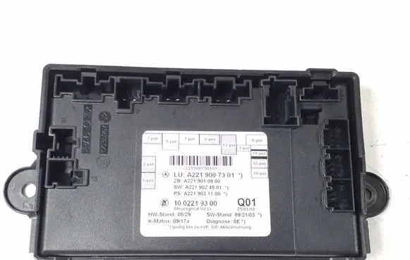 Mercedes-Benz S W221 Door control unit/module A2219007301
