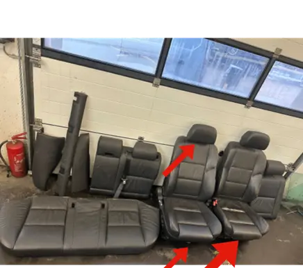 BMW 5 E60 E61 Interior set 