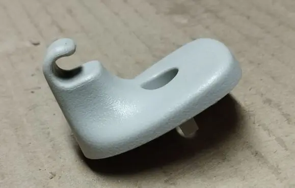 Sun visor clip/hook/bracket