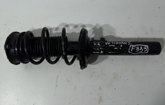Volkswagen Tiguan Front shock absorber with coil spring 5QF412022BS