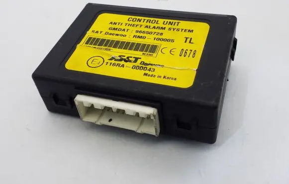 Chevrolet Aveo Alarm control unit/module 96650728