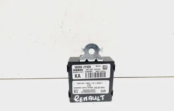 Renault Koleos I Other control units/modules 28595JY40A 5WK48883 S180039001