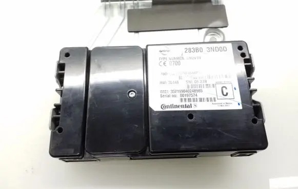 Nissan Leaf I (ZE0) Other control units/modules 283B03ND0D