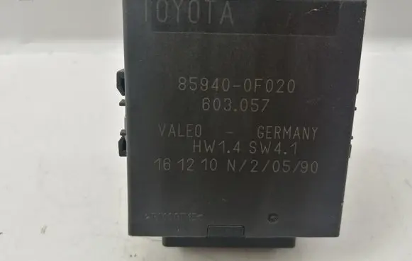 Toyota Verso Window wiper relay 859400F020 603057