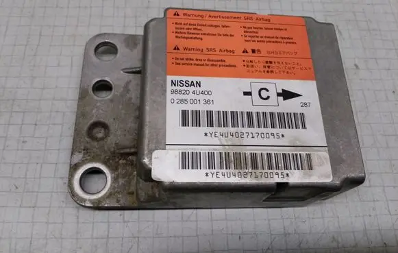 Nissan Almera Tino Airbag control unit/module 988204U400 0285001361