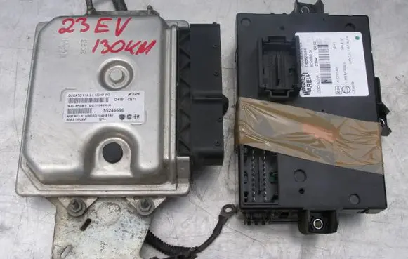 Fiat Ducato Wing mirror control module 55246596