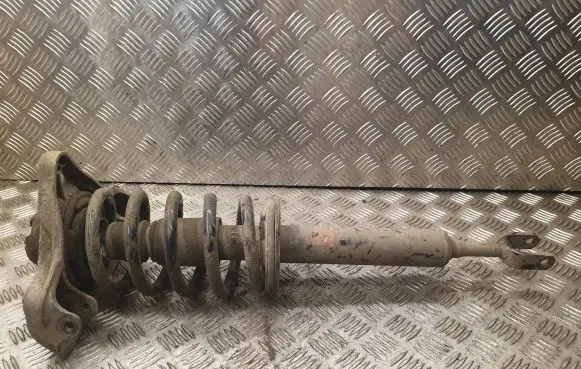 Front shock absorber with coil spring