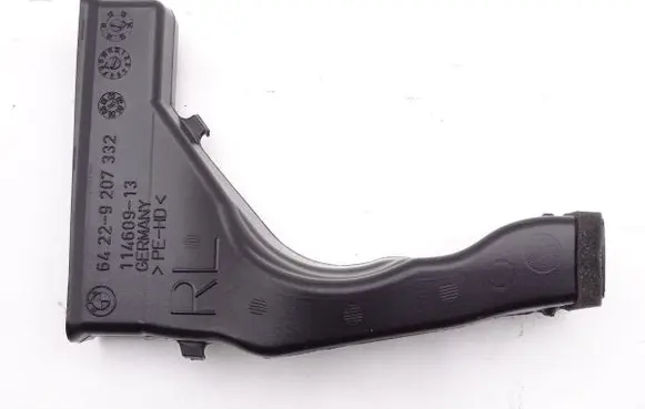 BMW 2 F22 F23 Air micro filter air duct channel part 9207332