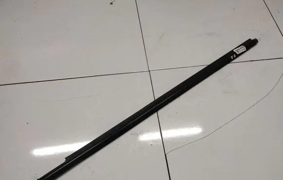 Mitsubishi Lancer X Front door glass trim molding 