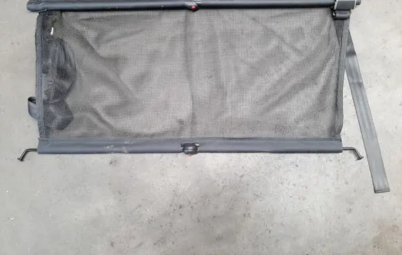Parcel shelf load cover