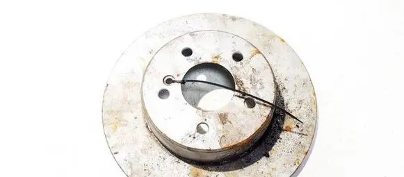 Mercedes-Benz CLK A209 C209 Rear brake disc NEVENTILIUOJAMAS