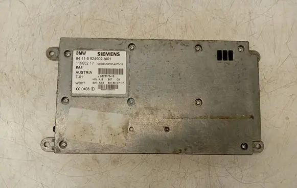 BMW 7 E65 E66 Phone control unit/module 6924902 11585217 Q6P3375418